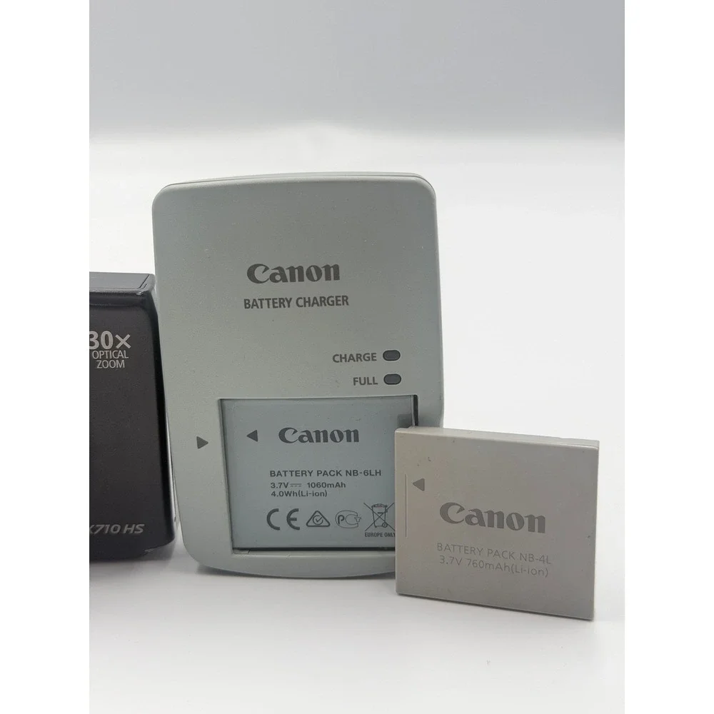 Canon PowerShot SX710 HS Digital Camera Black 20.3MP 30x Zoom
